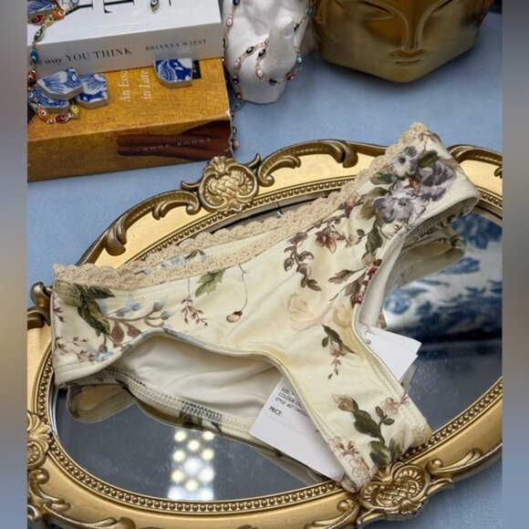 🆕 ZIMMERMANN KIDS 🧿 NWT Waverly Trim Frill Bikini Set, Cream Floral - Sz 4Y - Picture 7 of 10